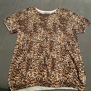 🧡NWOT Jessica London Leopard Sweater🧡